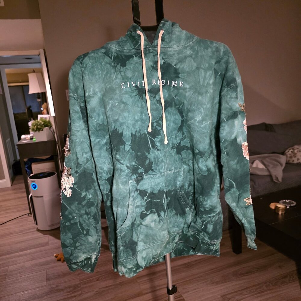Civil Regime Floral Hoodie